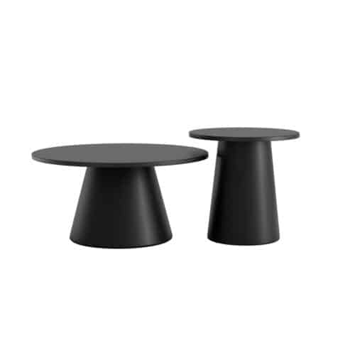 זוג שולחנות מודרניים דגם דובאי במבחר צבעים לבחירה