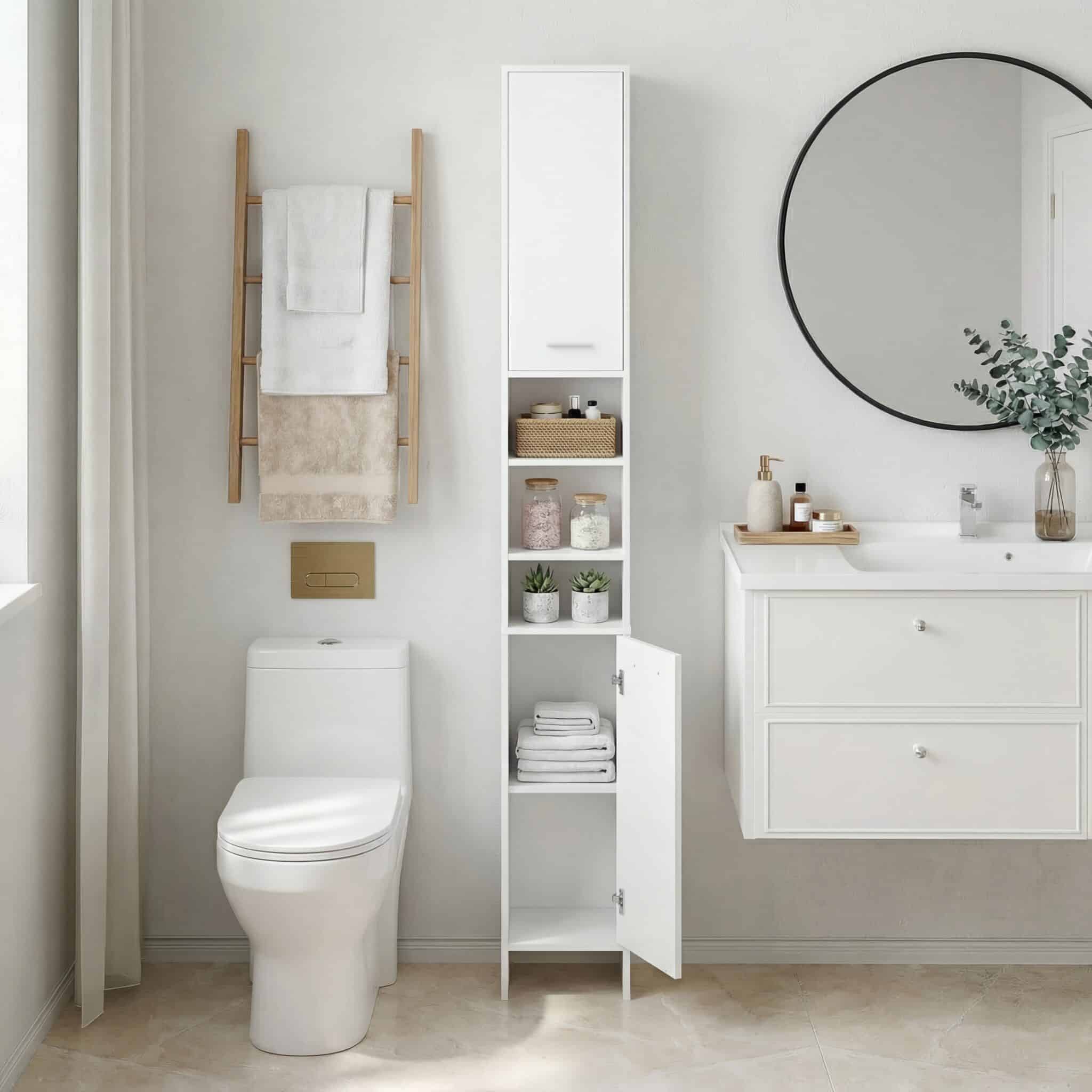 ארונית שירות צרה המתאימה לכל חלל דגם ז'נבה ארונית שירות צרה המתאימה לכל חלל דגם ז'נבה