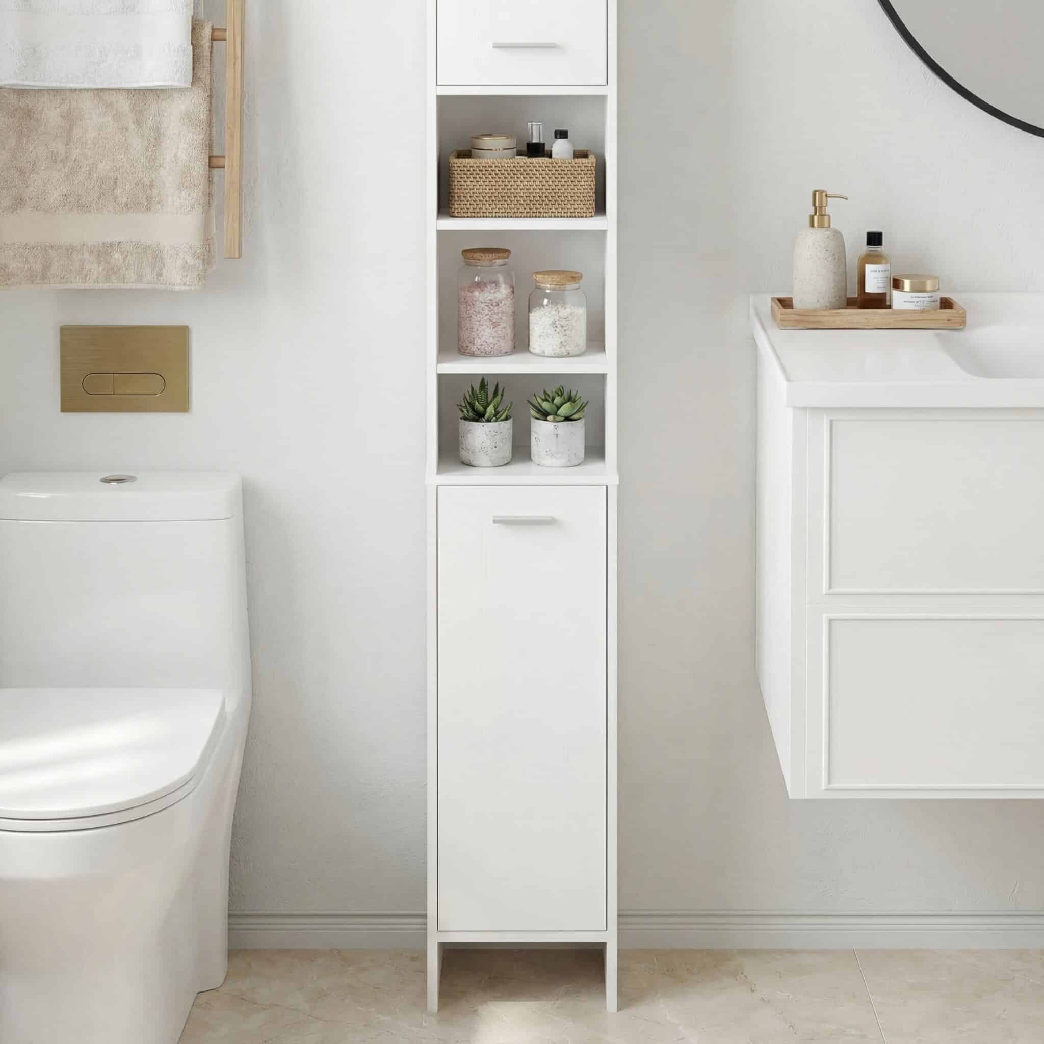 ארונית שירות צרה המתאימה לכל חלל דגם ז'נבה ארונית שירות צרה המתאימה לכל חלל דגם ז'נבה